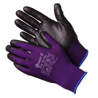 Нейлоновые перчатки для работы со скользкими предметами Gward Oil-Grip
